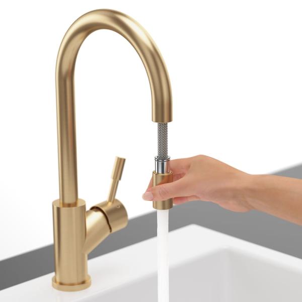 Villeroy & Boch Umbrella Flex Schlauchbrause Gold (925400003) Hochdruck